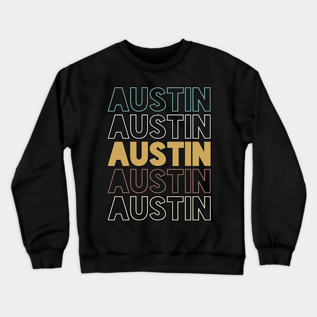 Austin Crewneck Sweatshirt by Hank Hill